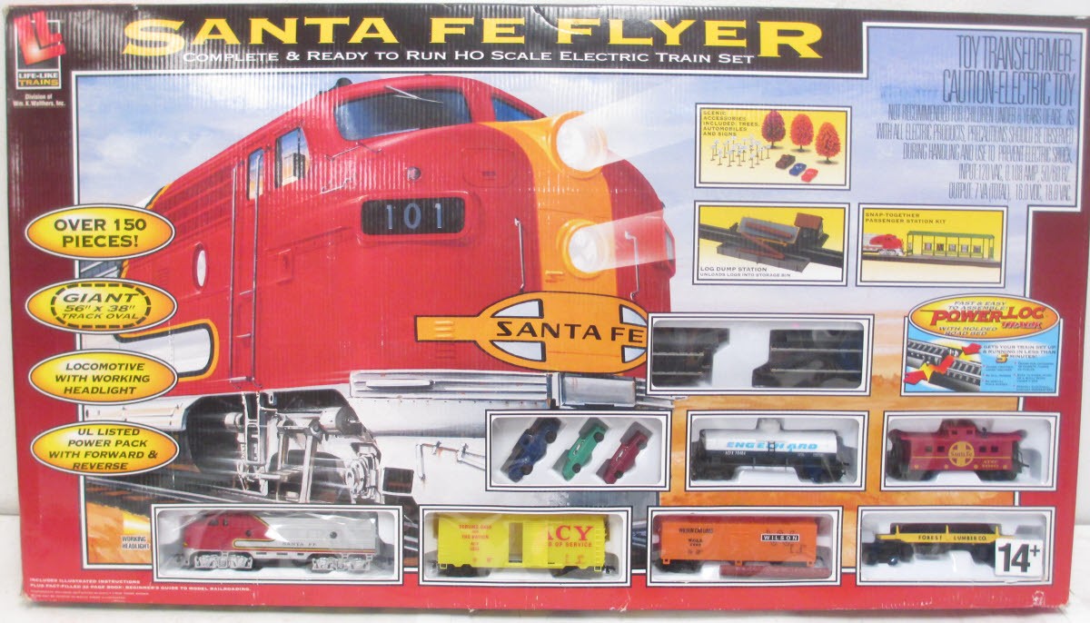 Santa fe ho store train set