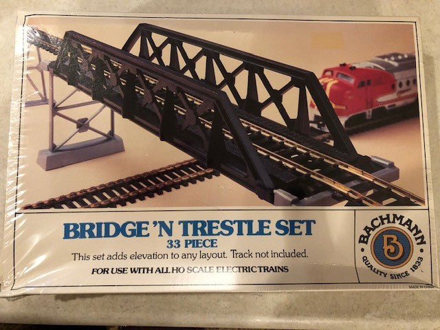 125 Piece 2024 Bachmann Trestle Bridge with