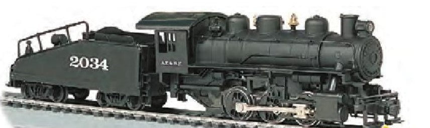 Bachmann 50609 HO ATSF USRA 0-6-0 Steam Loco with Smoke and Slope