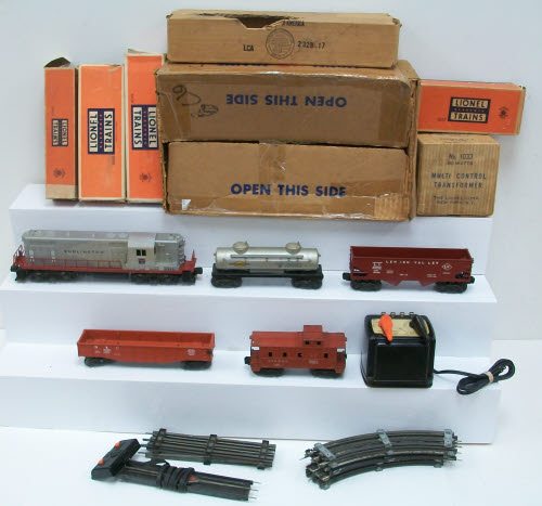 Lionel postwar train sets on sale