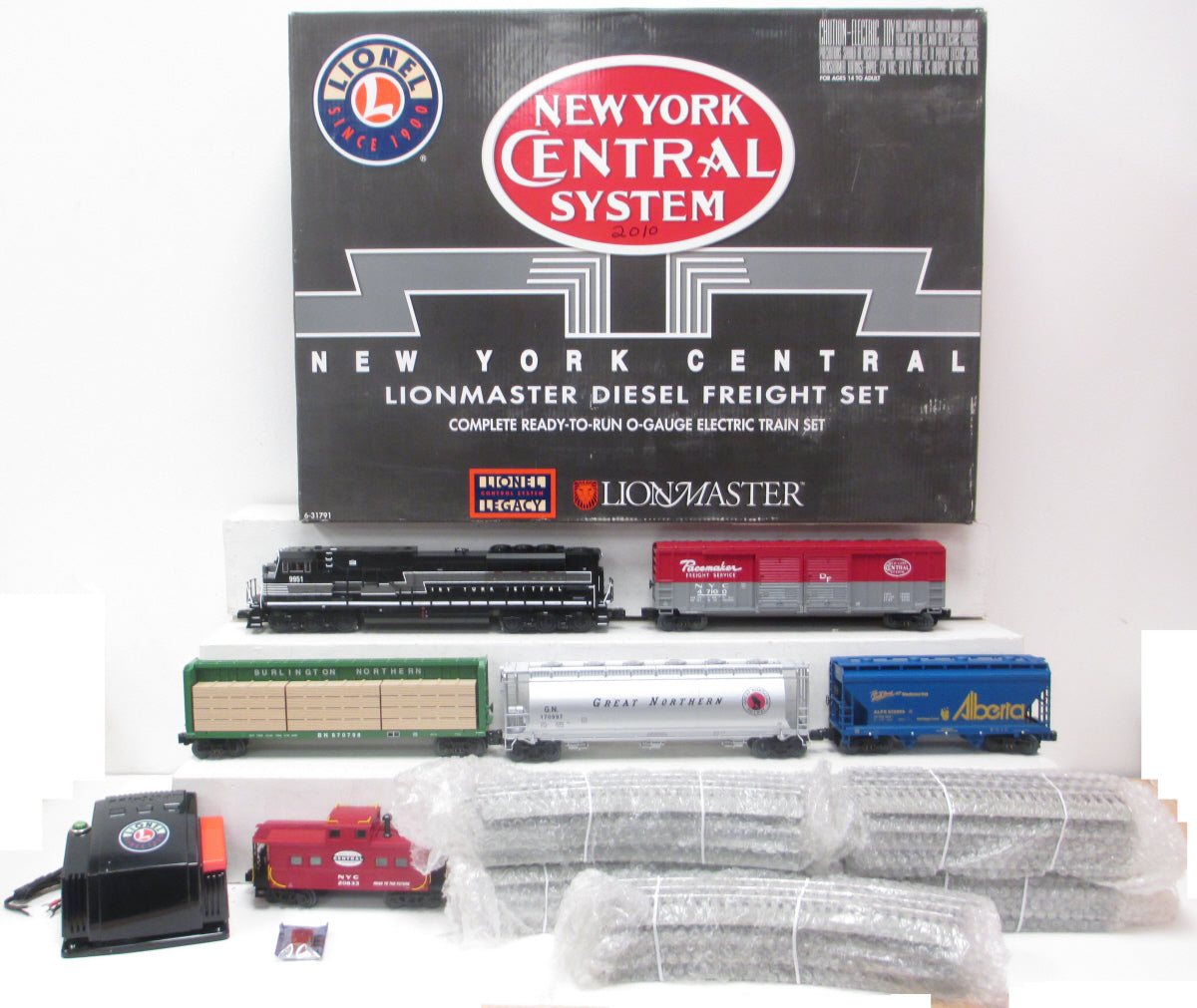 Lionel 6-31791 New York Central LionMaster O Gauge Diesel Freight Train Set