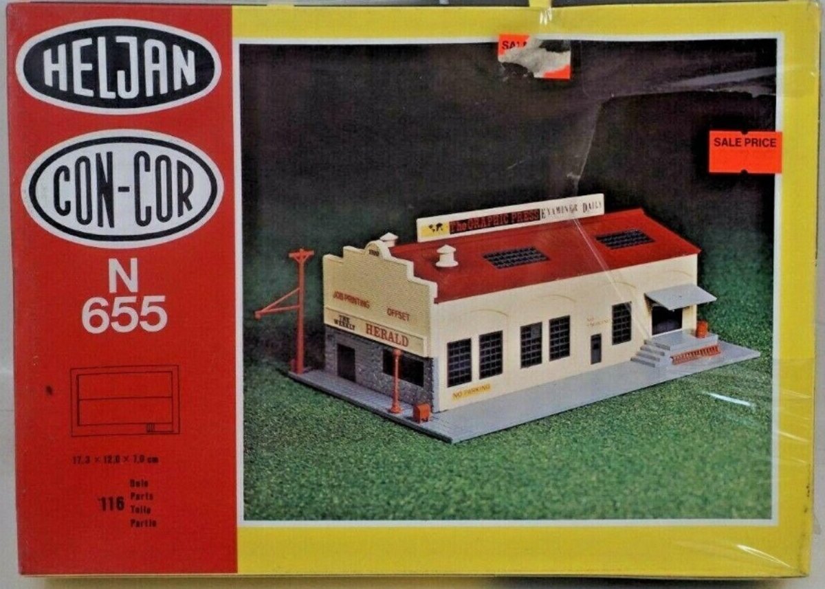 N scale building store kits