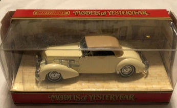 Matchbox 1937 cord store 812