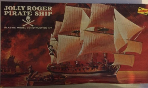 Lindberg 1:130 Jolly Roger Pirate Ship Plastic Model Build, 42% OFF