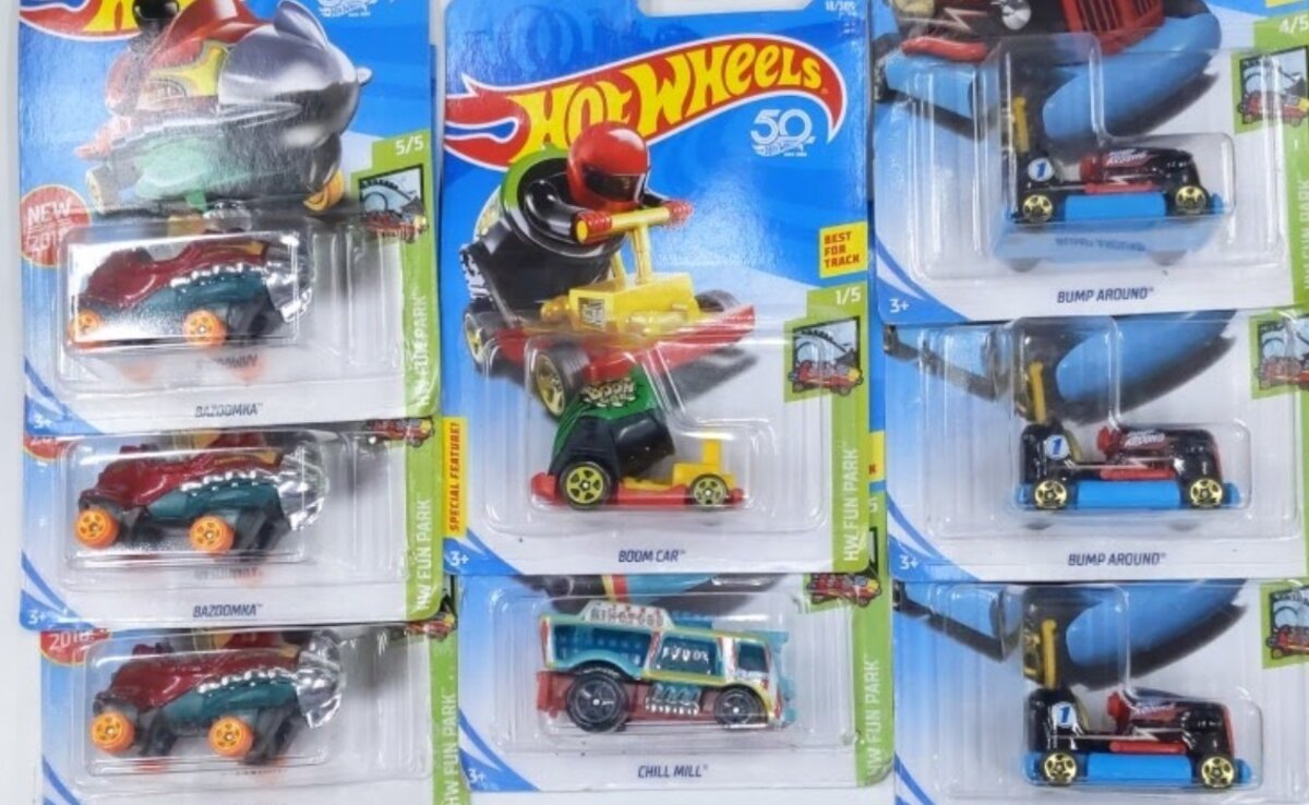 PACK 3 COCHES HOT WHEELS