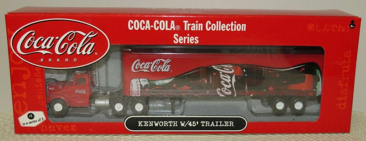 Coca-Cola Collectible 2024 Train Set HO 1/87 th Scale