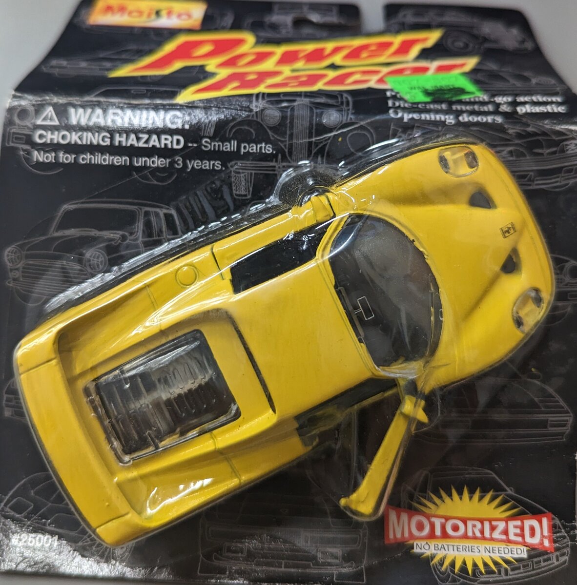 Yellow corvette 2024 power wheels