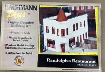 Bachmann Marshal's Office & Restaurant HO Scale Kit