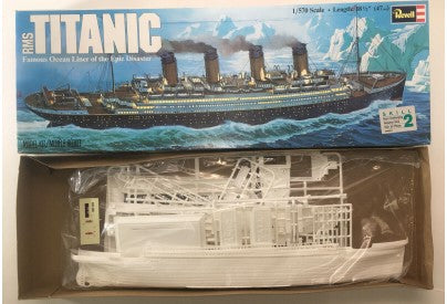 Revell H-445 1/570 Scale RMS Titanic Plastic Model Kit – Trainz