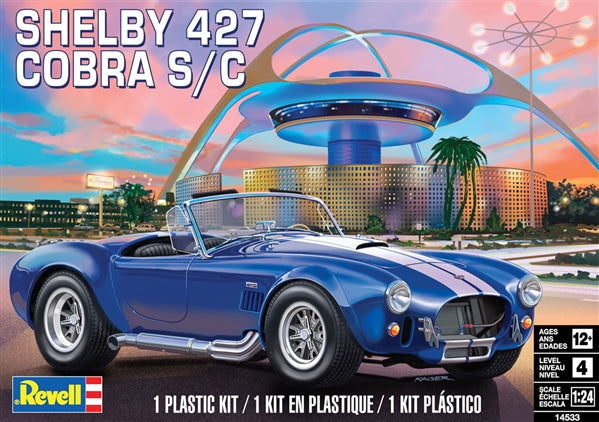 Revell 14533 1:24 Shelby 427 Cobra S/C Plastic Model Kit