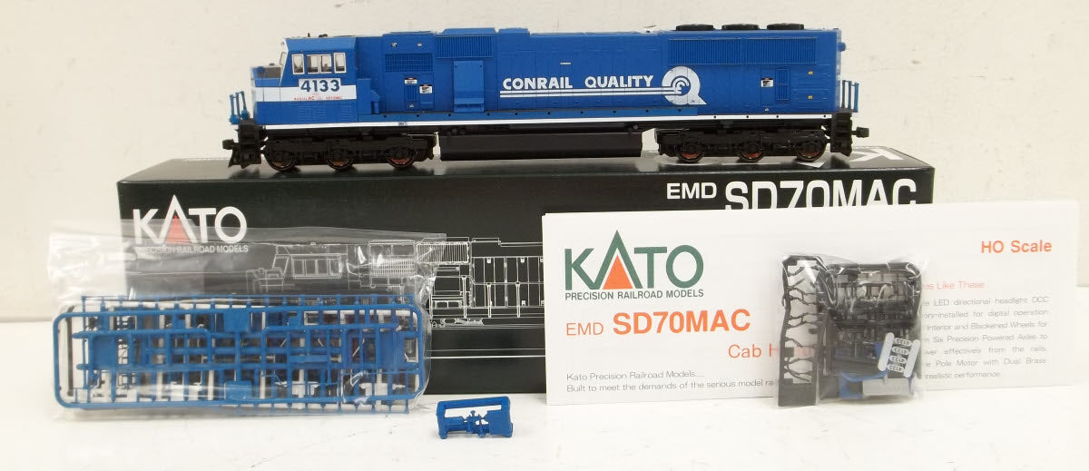 Kato 37-6405 HO Conrail EMD SD70MAC Diesel Locomotive #4133