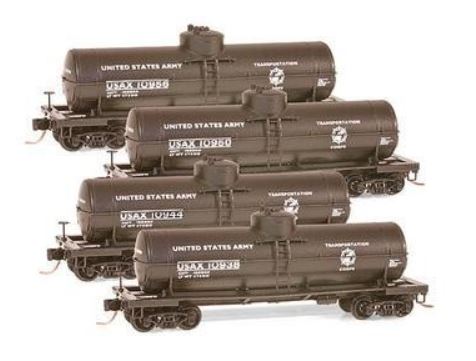 Micro-Trains US Army / Airforce orders N-Scale Train Cars