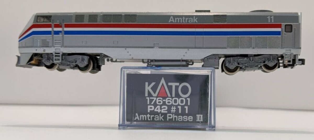 人気再入荷KATO 176-6001 P42 Amtrak Phase Ⅲ ＃11 外国車輌