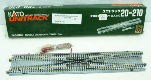 Kato 20-183 N ユニトラック 12 3/8 - 11 Radi Dbl Curve 2個並行輸入  :B010MZ7AKA:realize-T24 - 通販 - Yahoo!ショッピング - 鉄道模型