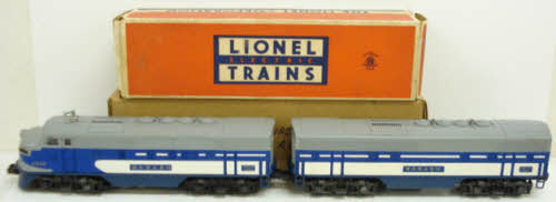 Lionel 2240 Freight Set w.2243 AB Santa Fe Diesels +5 Cars W/Boxes TESTED  NICE!
