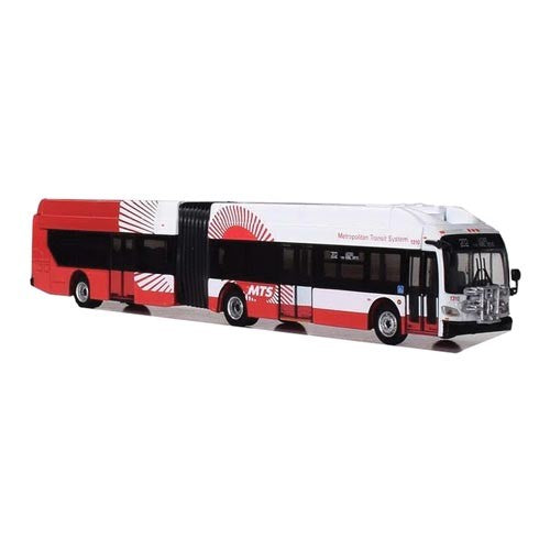 Iconic Replicas 870158 HO San Diego MTS New Flyer Xcelsior XN60 Articulated  Bus