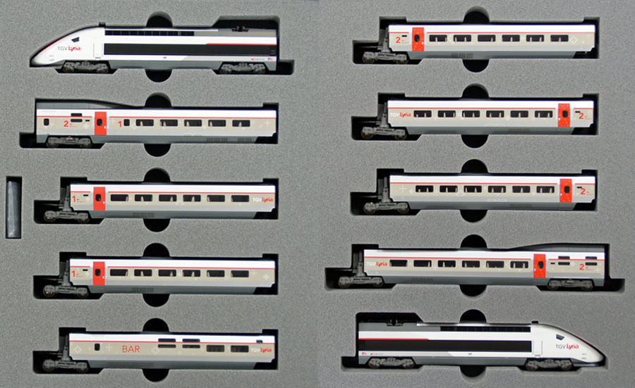 Kato tgv best sale n scale