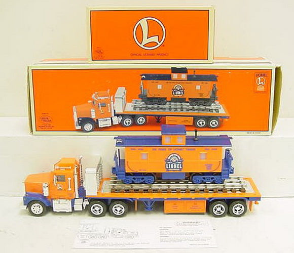 TMT TMT-18405 Lionel Flatbed Truck w/Caboose