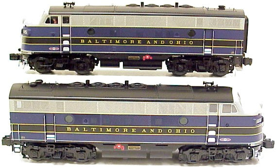 Lionel 6-14565 O Gauge Baltimore & Ohio F3 AA Diesel Locomotive Set #115 LN/Box