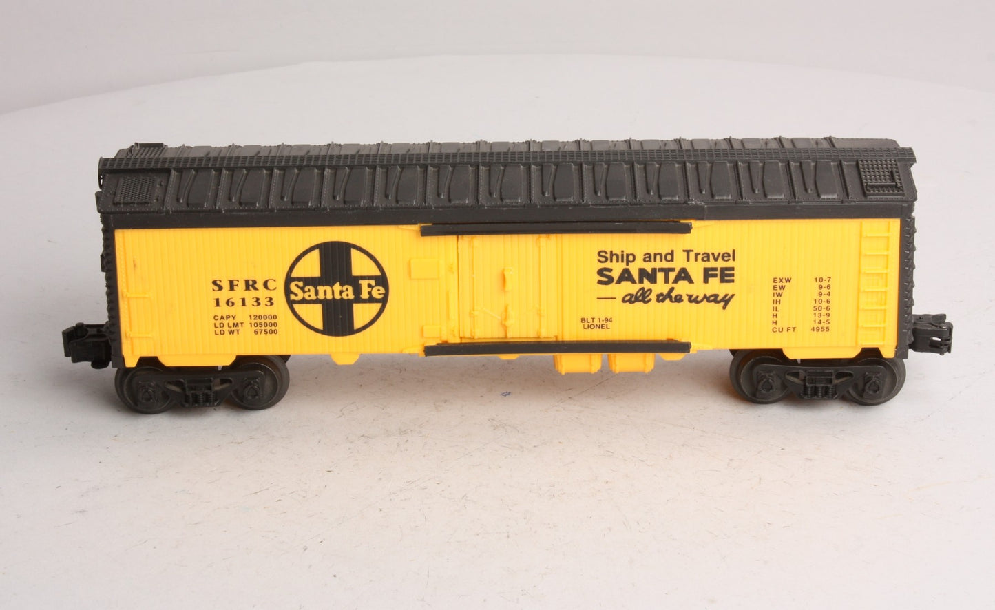 Lionel 6-16133 O Gauge Santa Fe Reefer