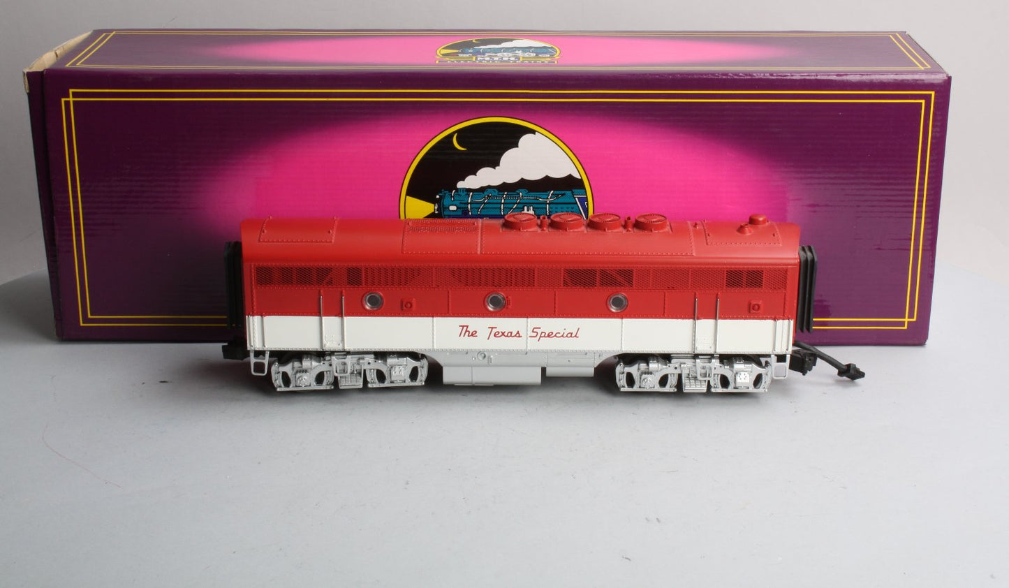 MTH 20-2092-0 Texas Special EMD F-3 Non-Powered B-Unit Diesel Engine NIB