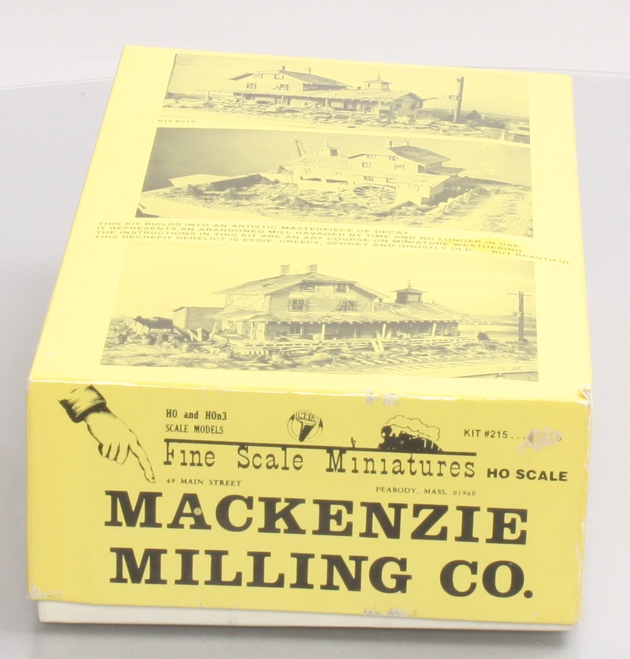 Fine Scale Miniatures 215 HO/HOn3 Scale Mackenzie Milling Co. Laser-Cut Kit