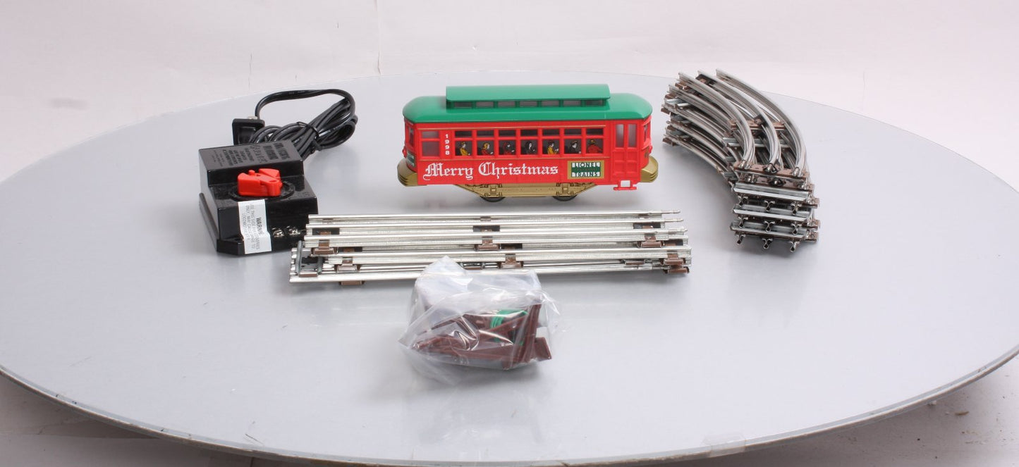 Lionel 6-11981 O Gauge 1998 Holiday Trolley Set #109 LN/Box