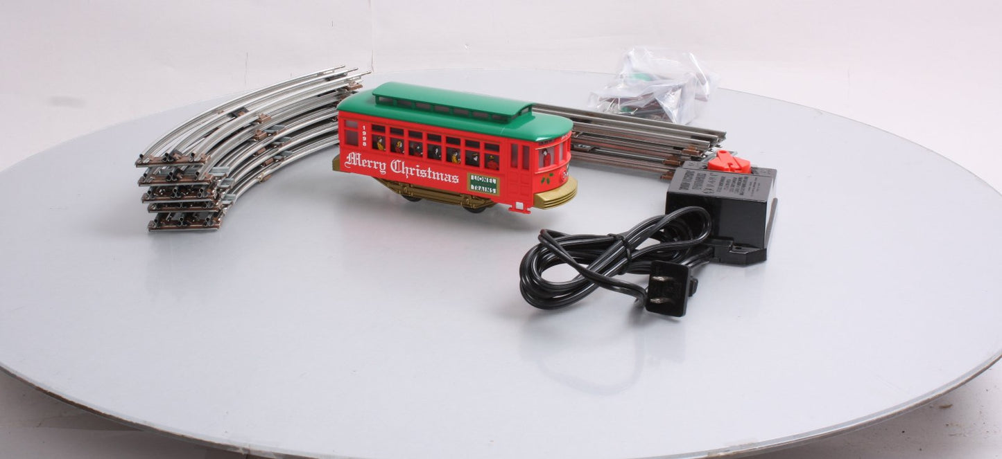 Lionel 6-11981 O Gauge 1998 Holiday Trolley Set #109 LN/Box