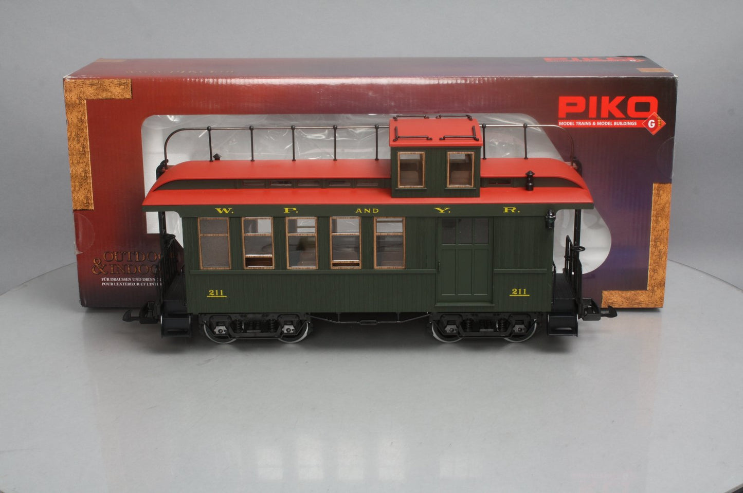 Piko 38634 White Pass & Yukon Railroad Wood Drover's Caboose