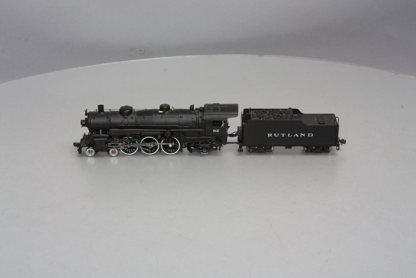 Broadway Limited 1066 HO Rutland Light Pacific 4-6-2 Steam Loco #82 w/Paragon 2