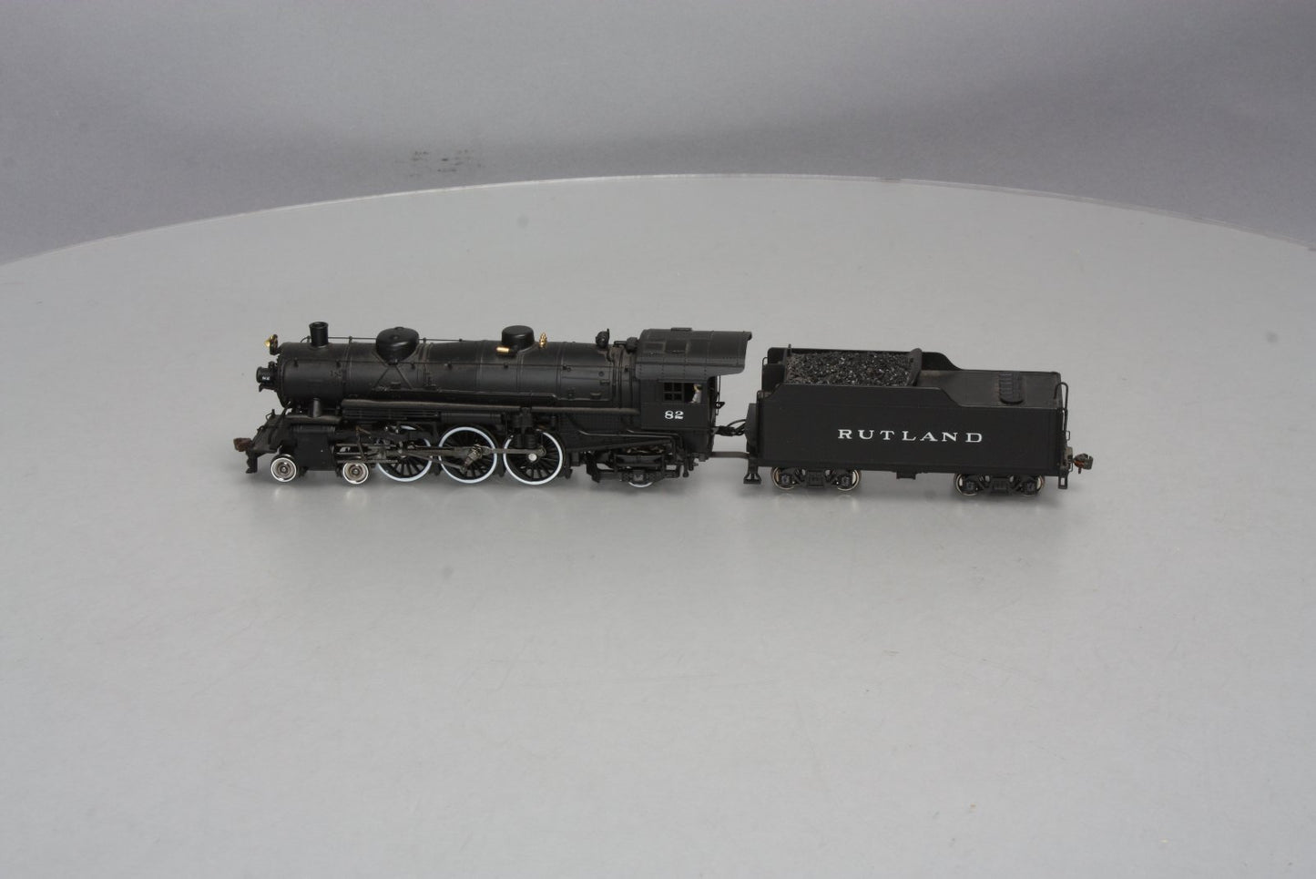 Broadway Limited 1066 HO Rutland Light Pacific 4-6-2 Steam Loco #82 w/Paragon 2