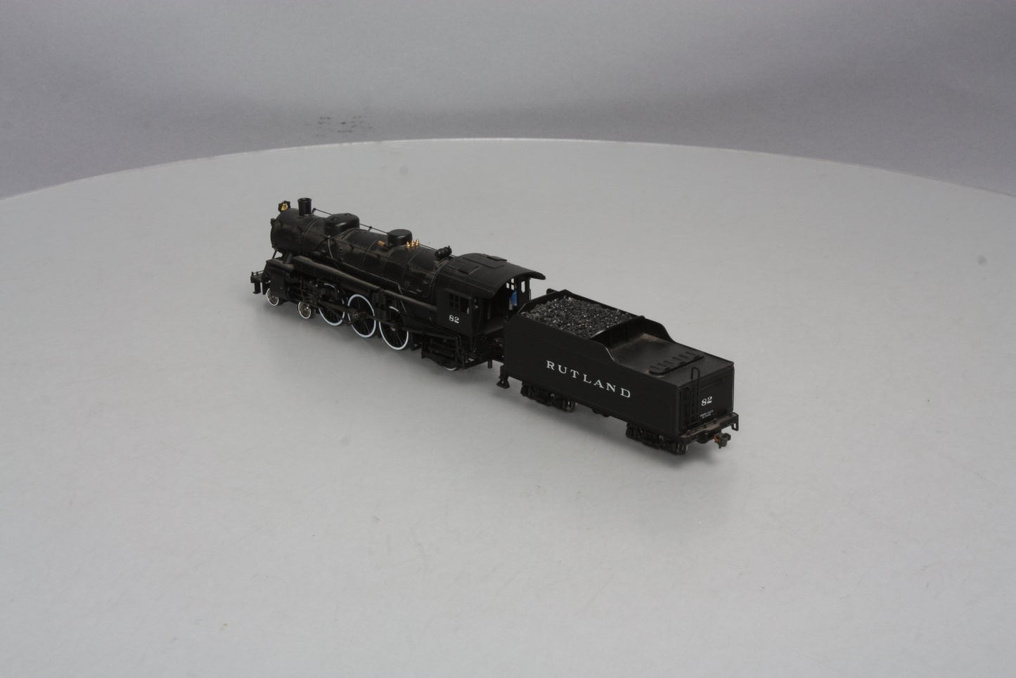 Broadway Limited 1066 HO Rutland Light Pacific 4-6-2 Steam Loco #82 w/Paragon 2