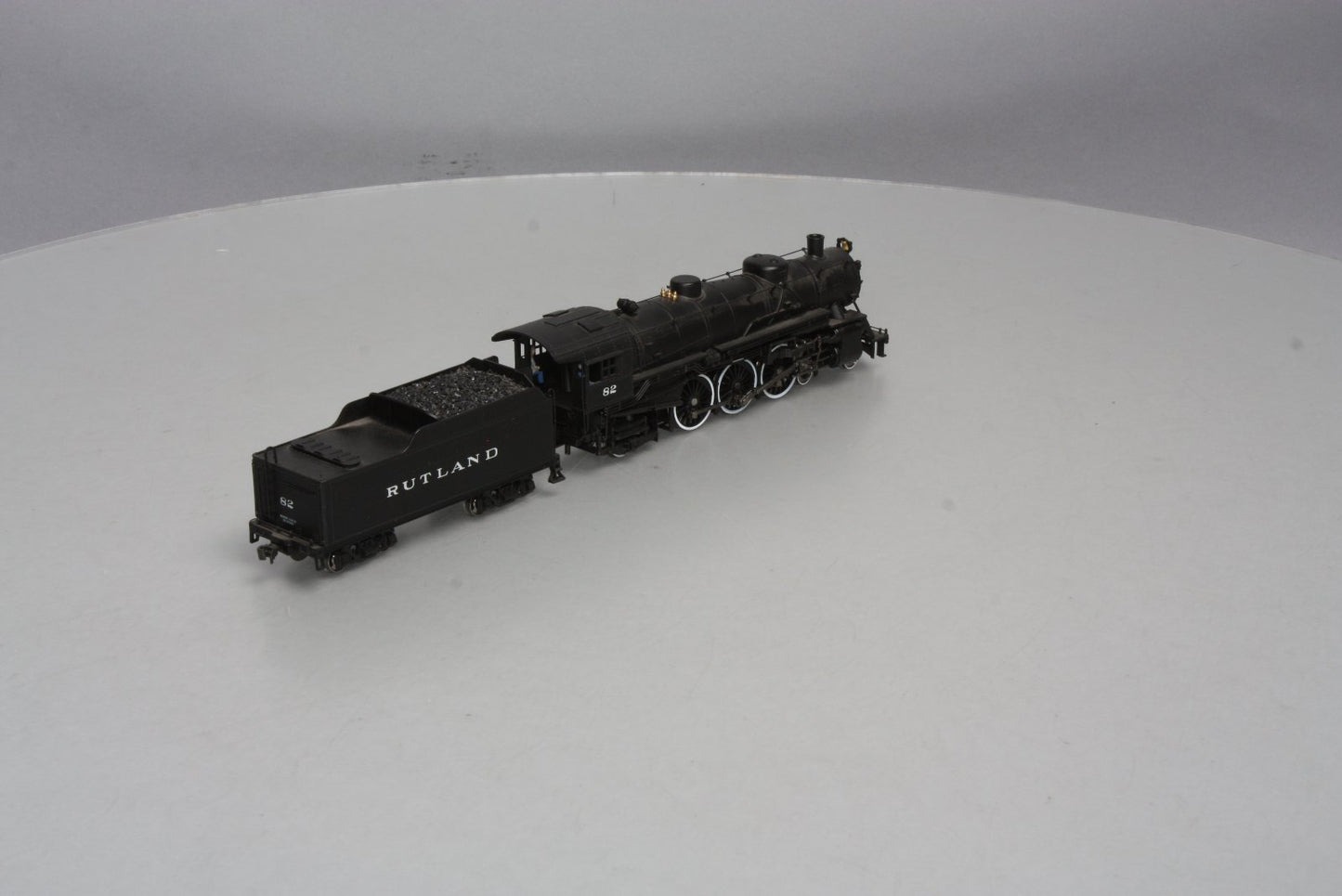 Broadway Limited 1066 HO Rutland Light Pacific 4-6-2 Steam Loco #82 w/Paragon 2