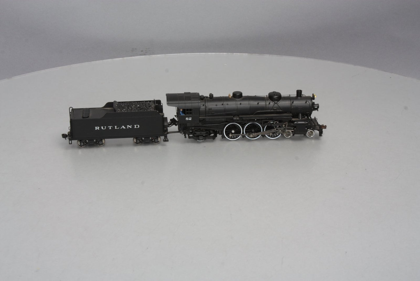 Broadway Limited 1066 HO Rutland Light Pacific 4-6-2 Steam Loco #82 w/Paragon 2