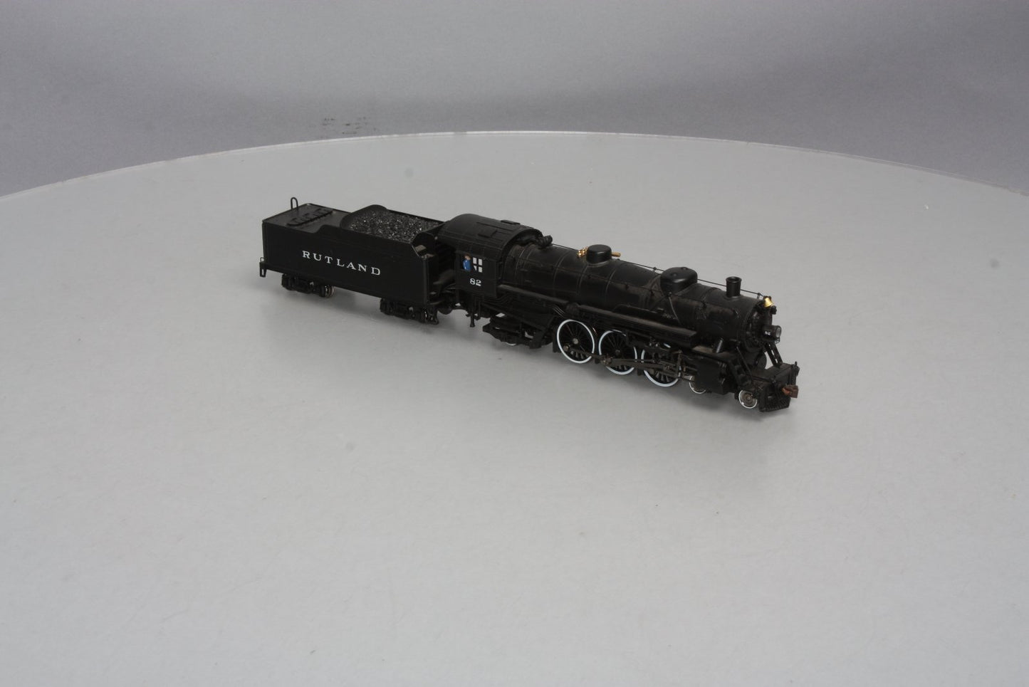 Broadway Limited 1066 HO Rutland Light Pacific 4-6-2 Steam Loco #82 w/Paragon 2