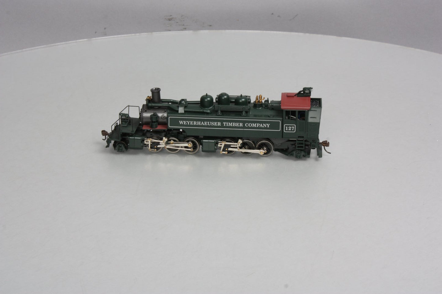 Mantua 351600 HO Scale Weyerhauser 2-6-6-2T Logger Steam Locomotive #127