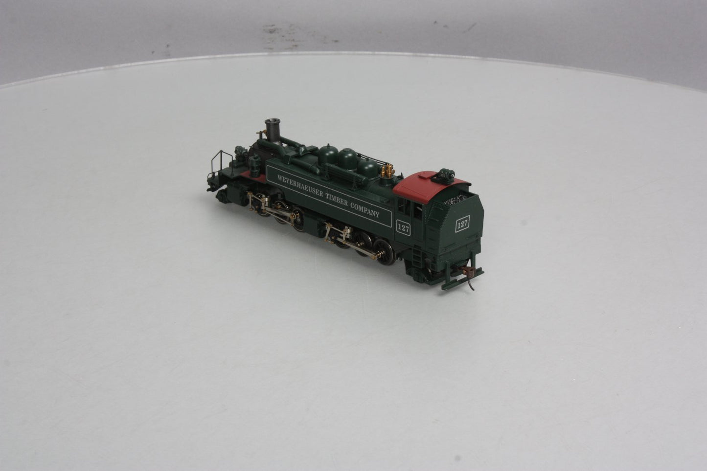 Mantua 351600 HO Scale Weyerhauser 2-6-6-2T Logger Steam Locomotive #127