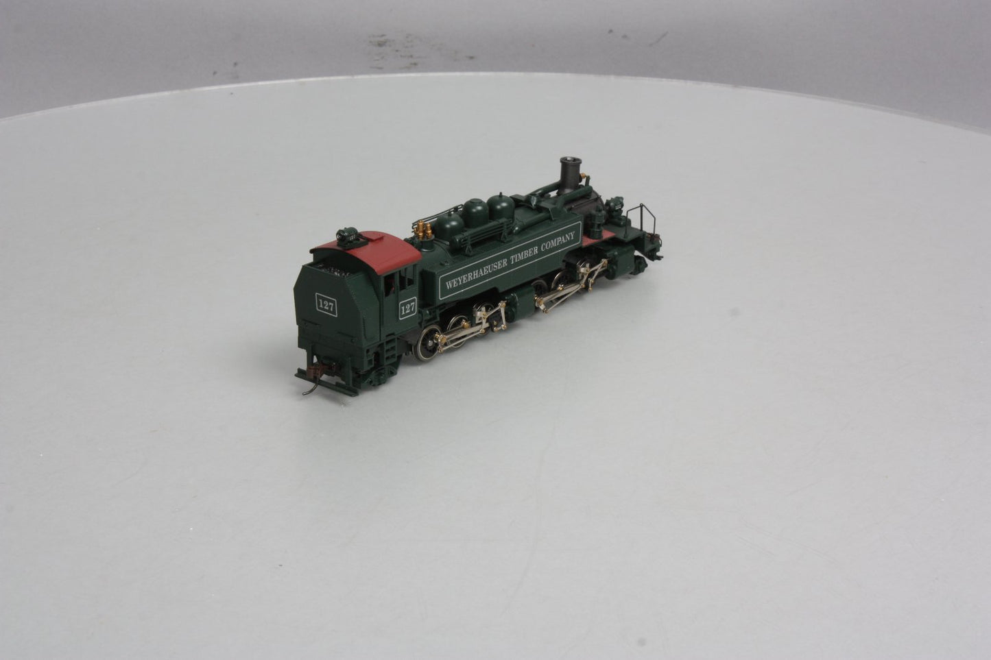 Mantua 351600 HO Scale Weyerhauser 2-6-6-2T Logger Steam Locomotive #127