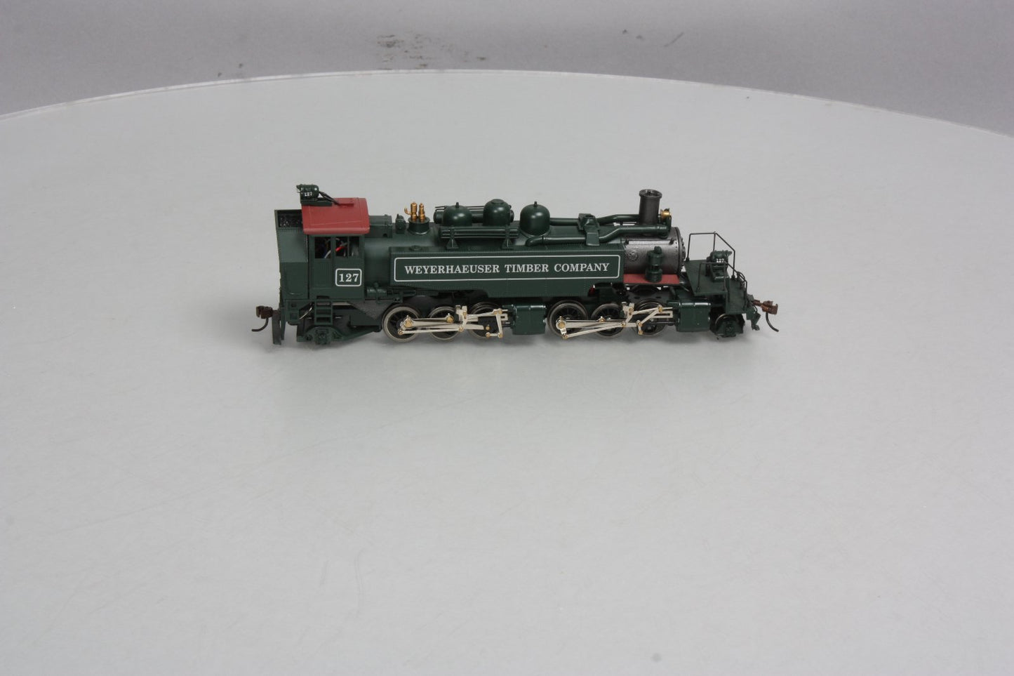 Mantua 351600 HO Scale Weyerhauser 2-6-6-2T Logger Steam Locomotive #127