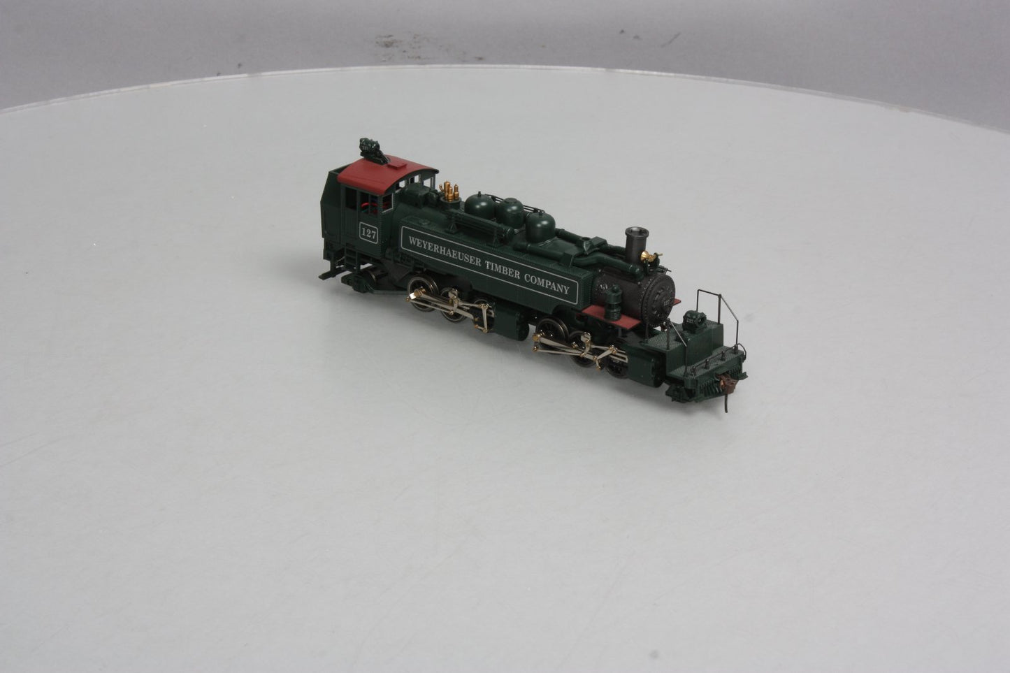 Mantua 351600 HO Scale Weyerhauser 2-6-6-2T Logger Steam Locomotive #127