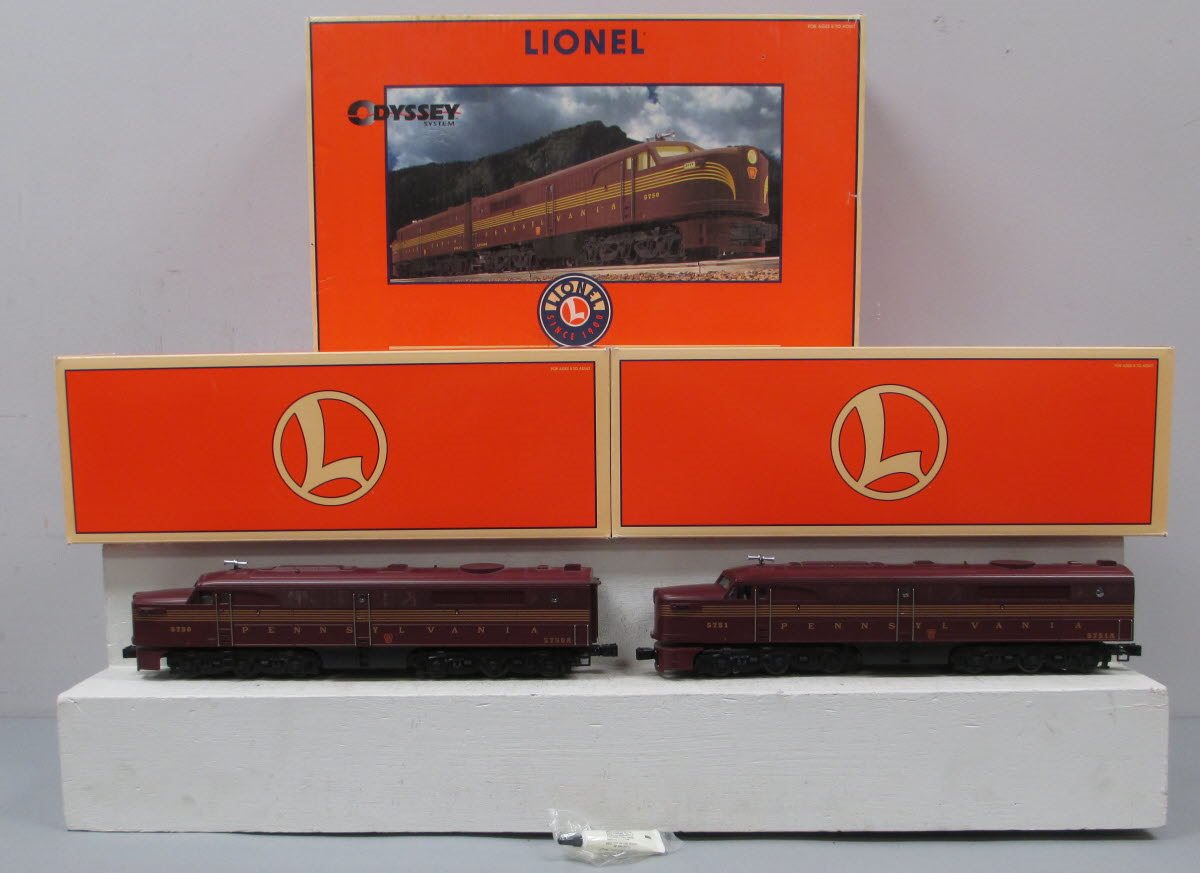 Lionel 6-18245 O Pennsylvania Alco PA-1 AA Diesel Engine Set #5750/5751 w/TMCC LN/Box