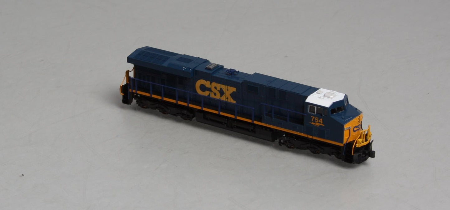 Kato 176-8907 N Scale CSX ES44AC Diesel Locomotive #754