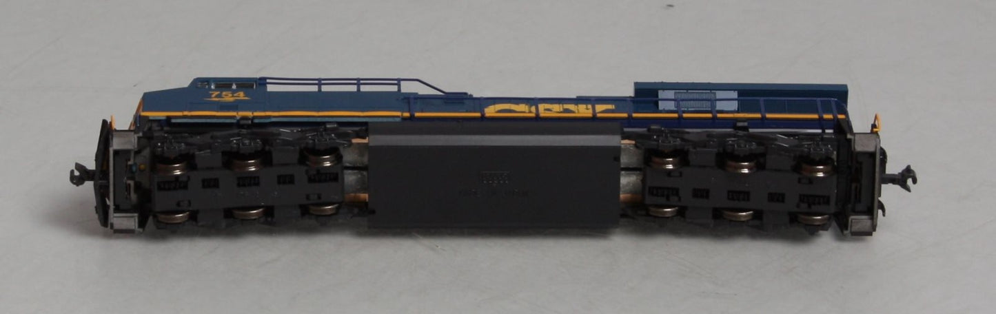 Kato 176-8907 N Scale CSX ES44AC Diesel Locomotive #754