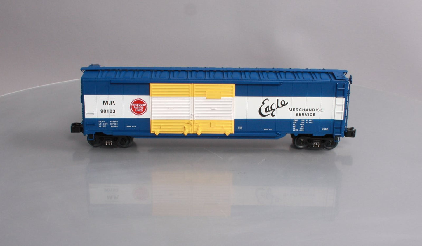 Lionel 6-27858 O Gauge Double-Door Boxcar Missouri Pacific