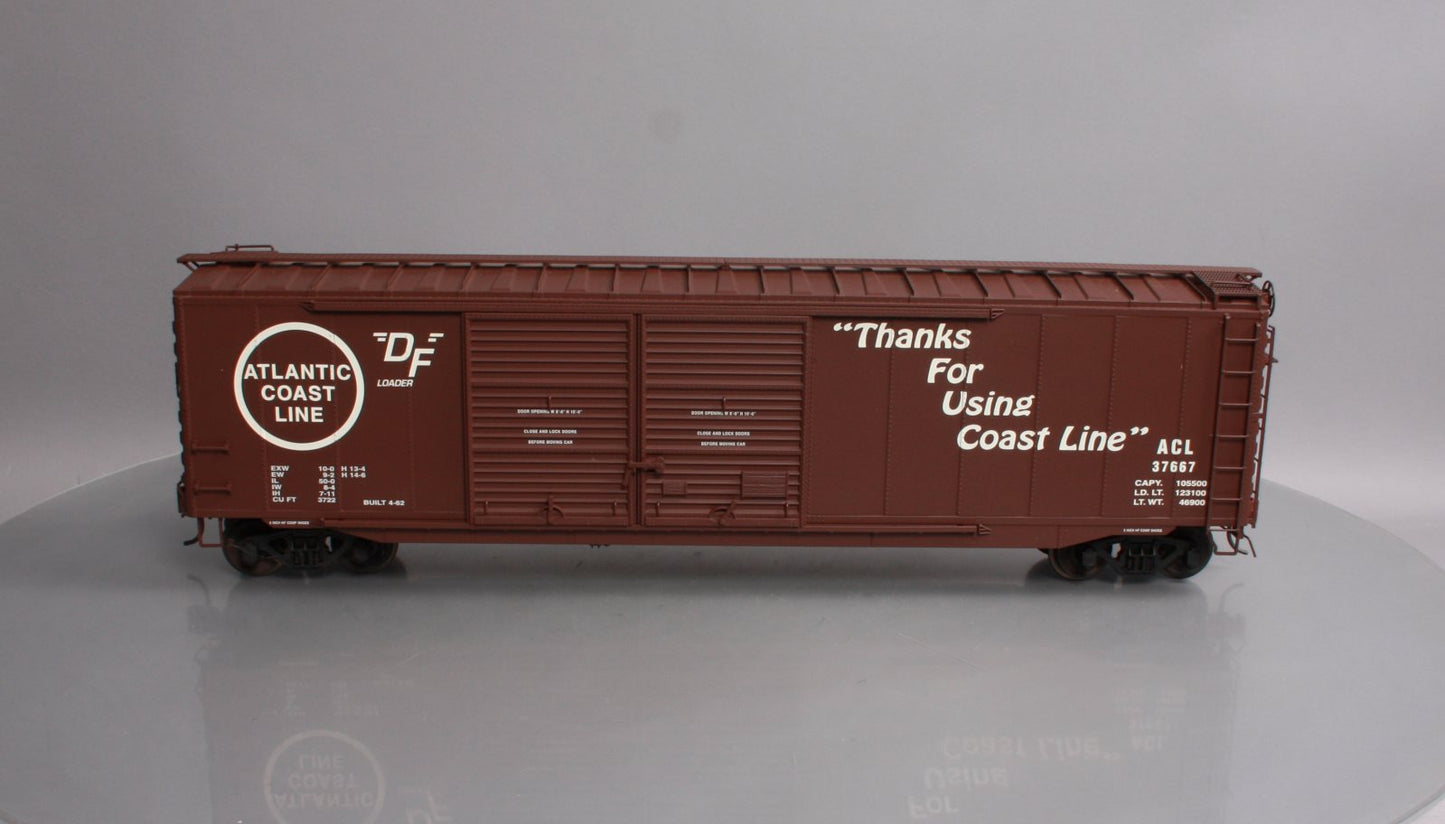 USA Trains R19311B G Atlantic Coast Line 50 Ft. Box Car with AAR Double Door