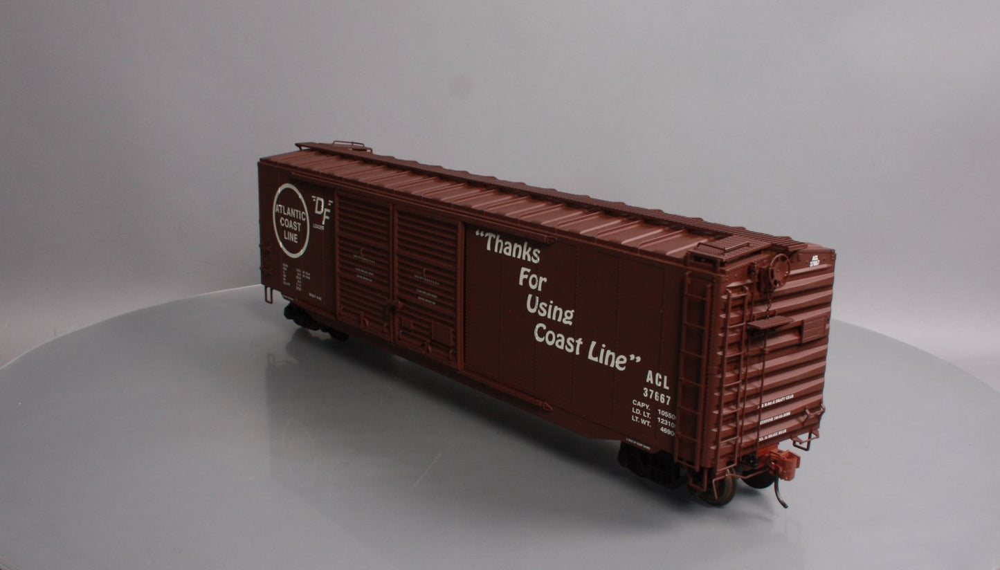 USA Trains R19311B G Atlantic Coast Line 50 Ft. Box Car with AAR Double Door