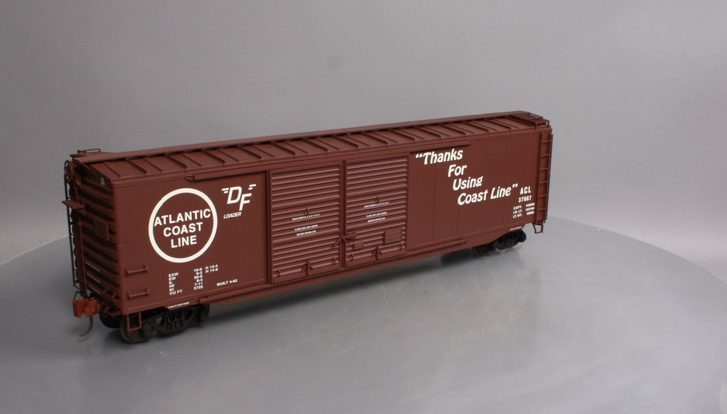 USA Trains R19311B G Atlantic Coast Line 50 Ft. Box Car with AAR Double Door