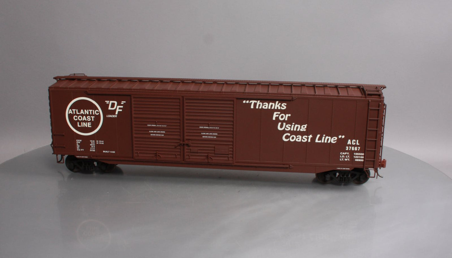 USA Trains R19311B G Atlantic Coast Line 50 Ft. Box Car with AAR Double Door