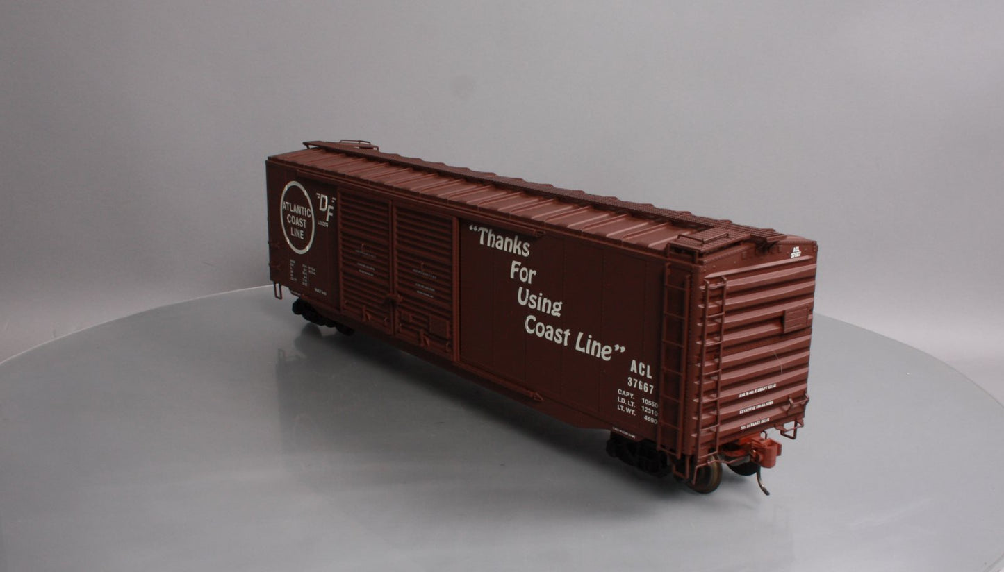 USA Trains R19311B G Atlantic Coast Line 50 Ft. Box Car with AAR Double Door