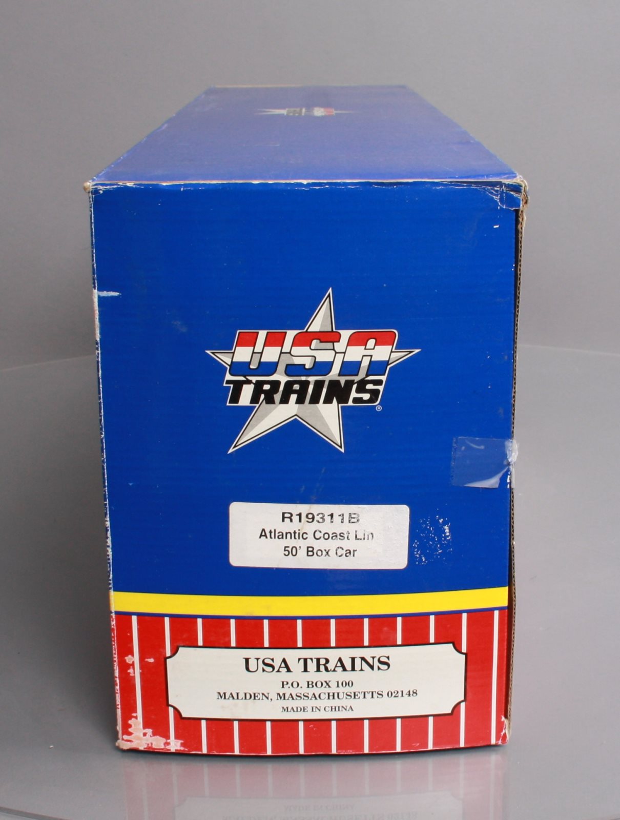 USA Trains R19311B G Atlantic Coast Line 50 Ft. Box Car with AAR Double Door